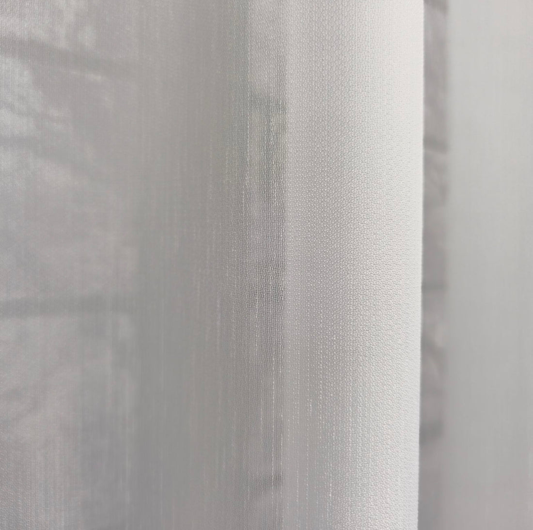 Wave Vorhang „Lumière Pure“ – Halbtransparent in Reinweiß