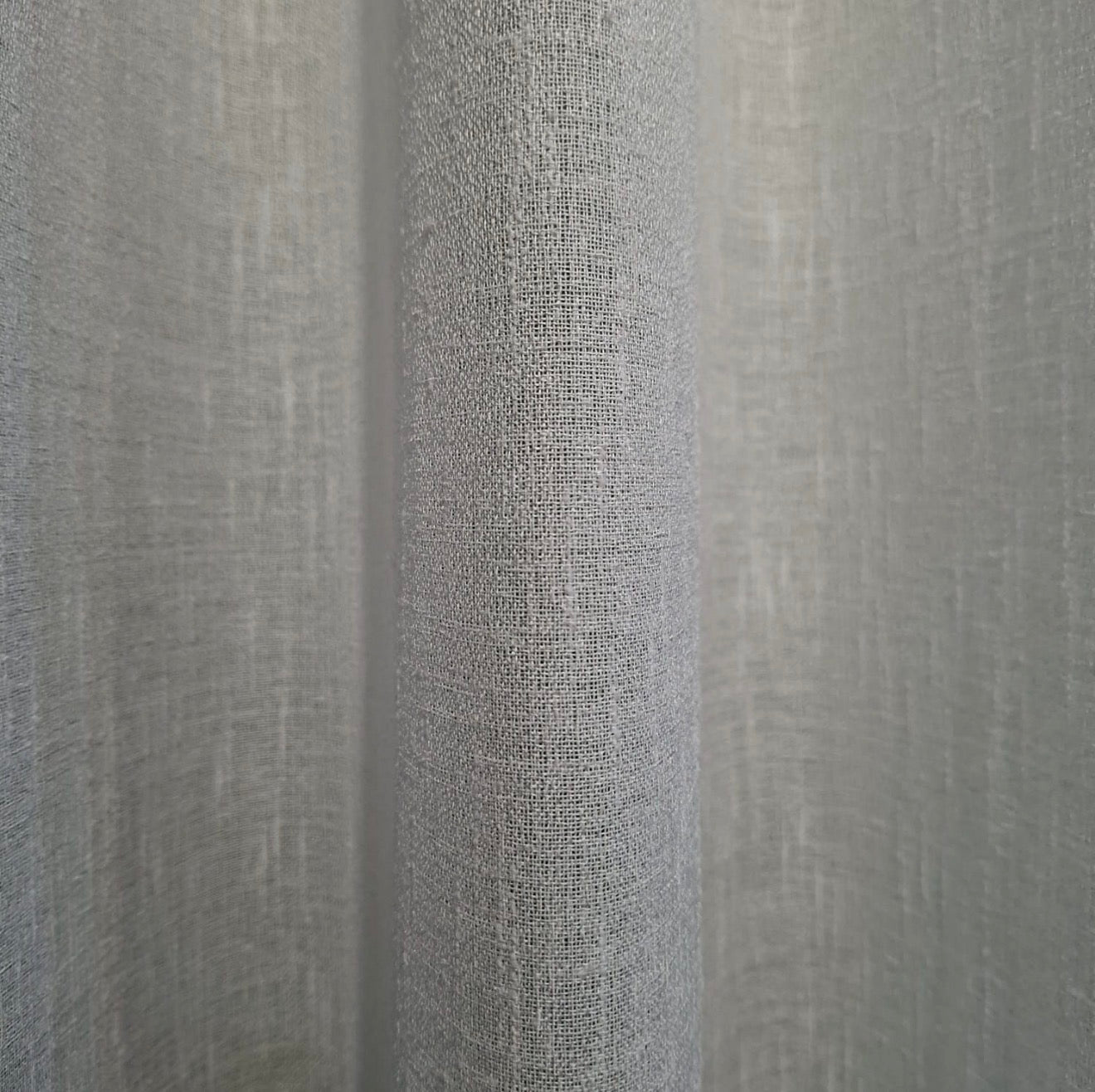 Wave Vorhang „Lino Soft Elegance“ – Halbtransparent mit Struktur